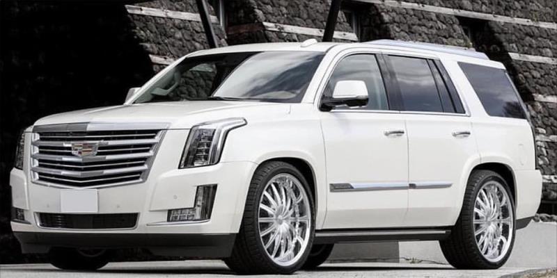  Cadillac Escalade with Cavallo Wheels CLV-06