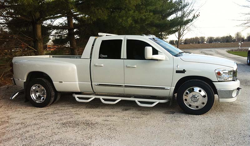 2007 Dodge RAM 3500 Dual Rear Wheel with American Force Dually With Adapters Series 1 Classic DRW