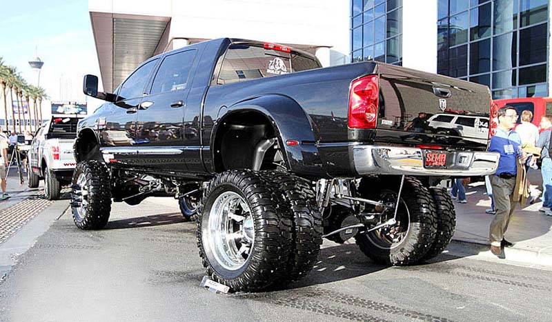 2007 Dodge RAM 3500 Dual Rear Wheel with American Force Dually With Adapters Series 11 Independence DRW