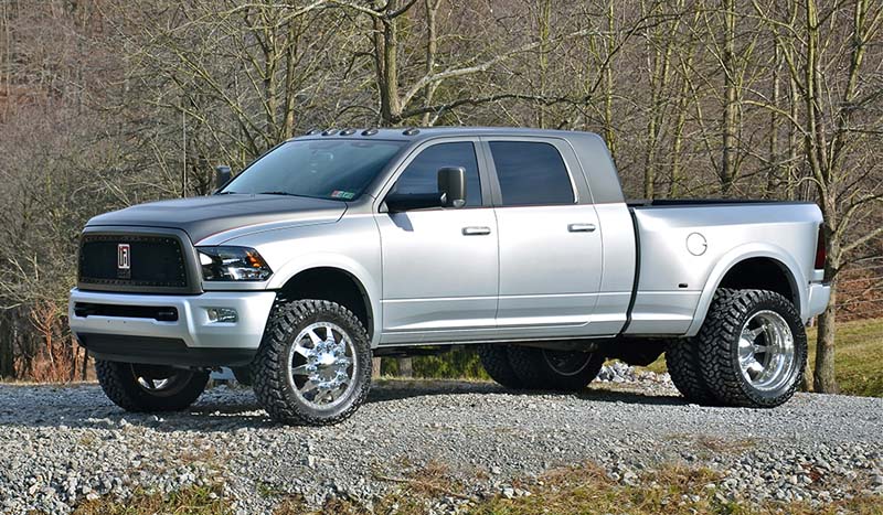 2011 Dodge RAM 3500 Dual Rear Wheel with American Force Dually With Adapters Series 1 Classic DRW