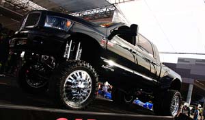 Dodge RAM 3500 Dual Rear Wheel with American Force Dually With Adapters Series 9 Liberty DRW