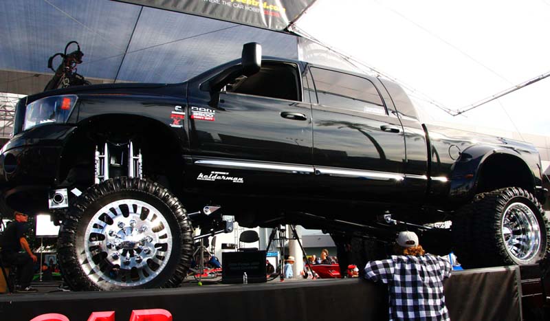 2011 Dodge RAM 3500 Dual Rear Wheel with American Force Dually With Adapters Series 9 Liberty DRW