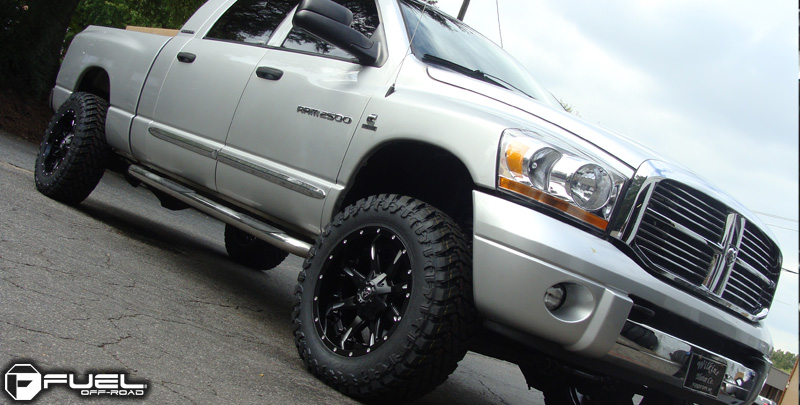  Dodge Ram 2500 with Fuel 2-Piece Wheels Nutz - D251