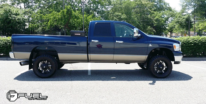  Dodge Ram 1500 with Fuel 1-Piece Wheels Dune - D523 