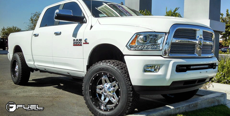  Dodge Ram 2500 with Fuel 2-Piece Wheels Full Blown - D243 