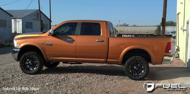  Dodge Ram 2500 with Fuel 1-Piece Wheels Boost - D534