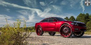 Dodge Charger with DUB Forged Dazr - XA20