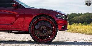 Dodge Charger with DUB Forged Dazr - XA20