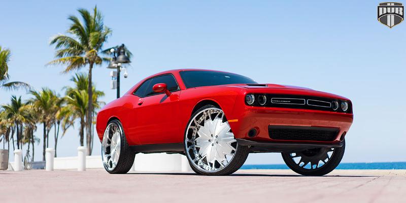  Dodge Challenger with DUB Forged XXX - XB7