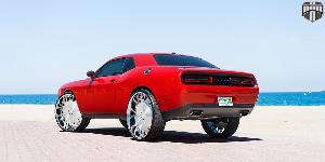 Dodge Challenger with DUB Forged XXX - XB7