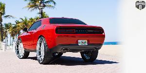 Dodge Challenger with DUB Forged XXX - XB7