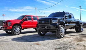 Ford F-350 Super Duty Dual Rear Wheel