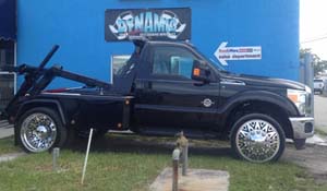 Ford F-450 Super Duty Dual Rear Wheel Tow Truck with 