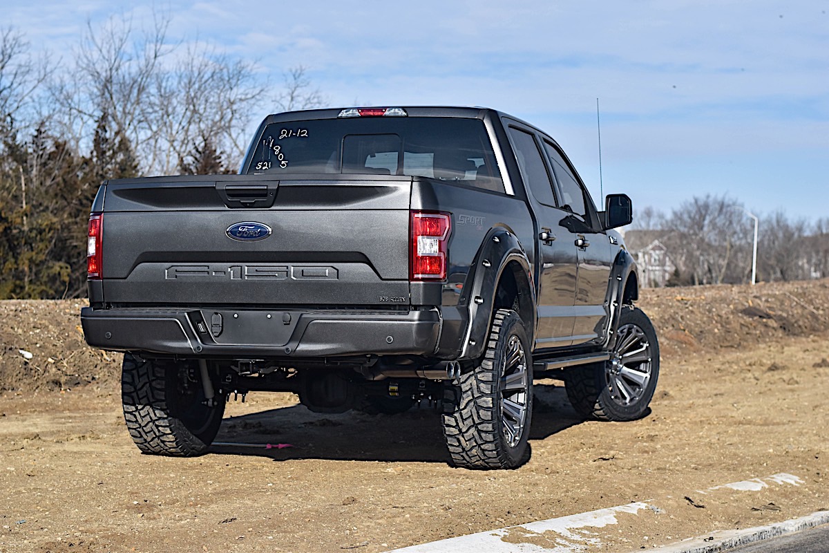 Ford F-150 with Asanti Off-Road AB813 Cleaver