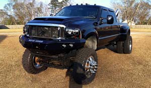 Ford F-350 Super Duty Dual Rear Wheel with American Force Dually With Adapters Series 11 Independence DRW