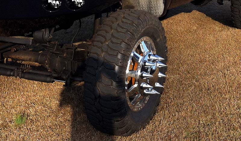 2002 Ford F-350 Super Duty Dual Rear Wheel with American Force Dually With Adapters Series 11 Independence DRW