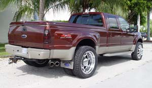 Ford F-450 Super Duty Dual Rear Wheel with American Force Dually With Adapters Series 11 Independence DRW