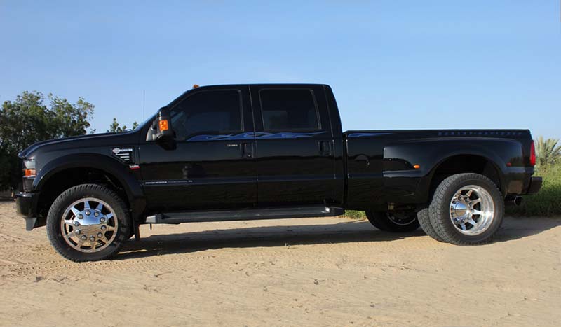 2010 Ford F-450 Super Duty Dual Rear Wheel with American Force Dually With Adapters Series 11 Independence DRW