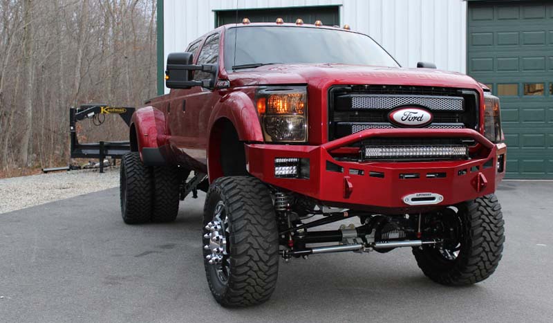 2013 Ford F-350 Super Duty Dual Rear Wheel with American Force Dually With Adapters Series H01 Contra DRW
