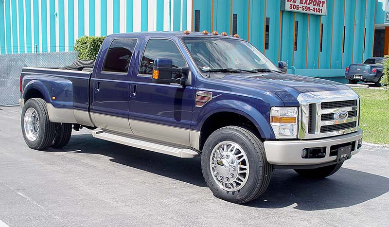 2008 Ford F-350 Super Duty Dual Rear Wheel with American Force Dually With Adapters Series 9 Liberty DRW