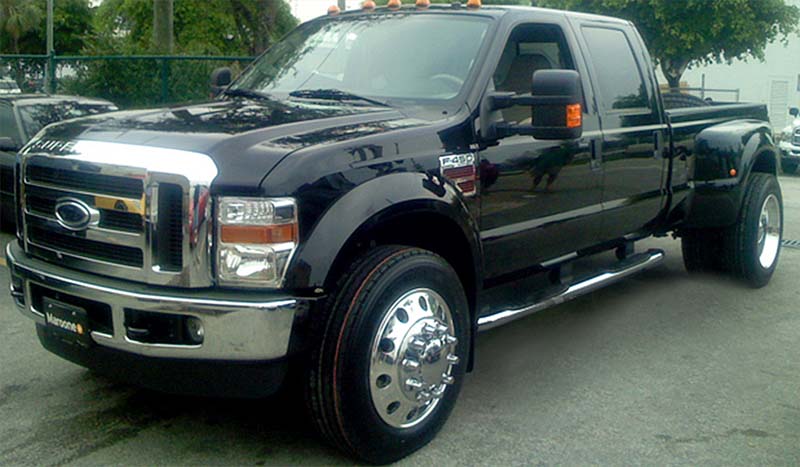 2008 Ford F-450 Super Duty Dual Rear Wheel with American Force Dually With Adapters Series 1 Classic DRW