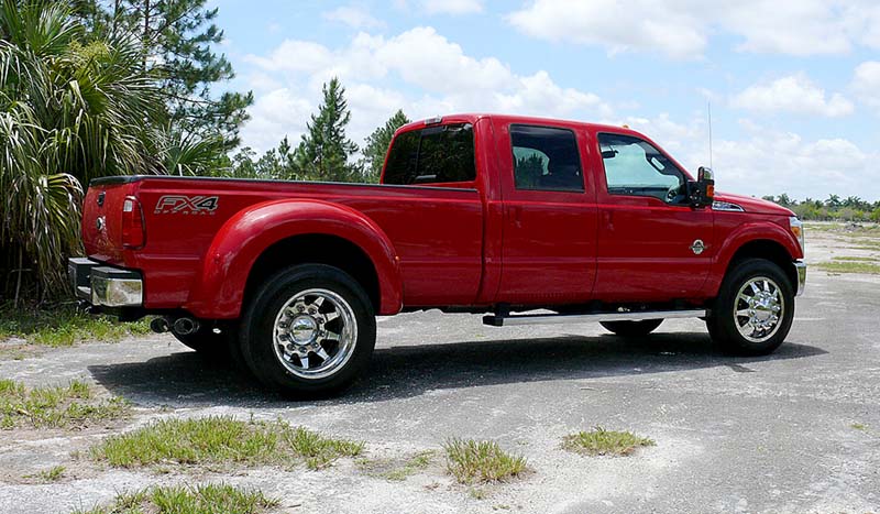 2012 Ford F-350 Super Duty Dual Rear Wheel with American Force Dually With Adapters Series 11 Independence DRW