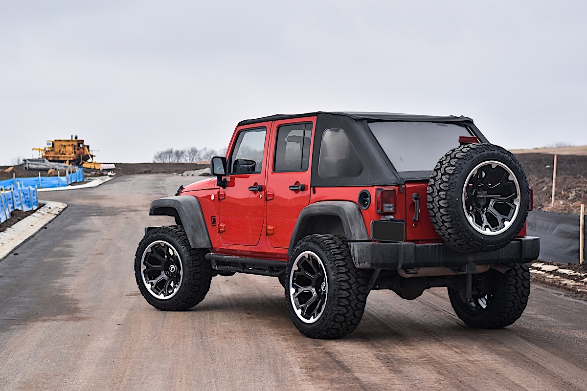 Jeep Wrangler with 