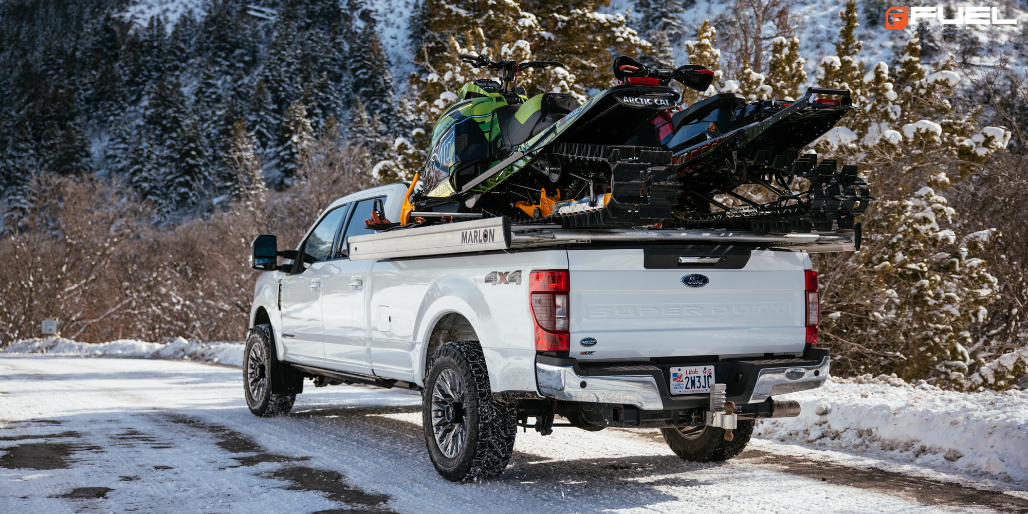 Ford F-250 Super Duty Flame 8 - D806 Gallery - MHT Wheels Inc.