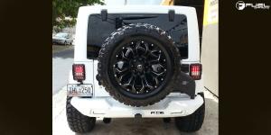 Jeep Wrangler with Fuel 1-Piece Wheels Assault - D546