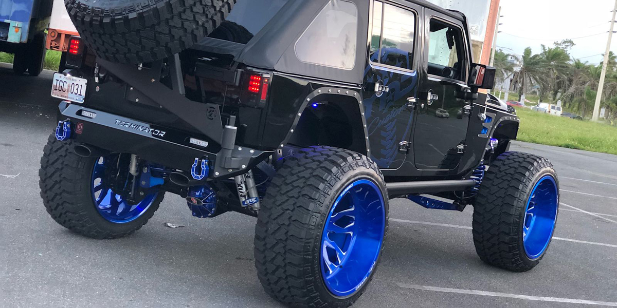 Car | Jeep Wrangler on Fuel Forged Concave FFC37 | Concave Wheels |  California Wheels