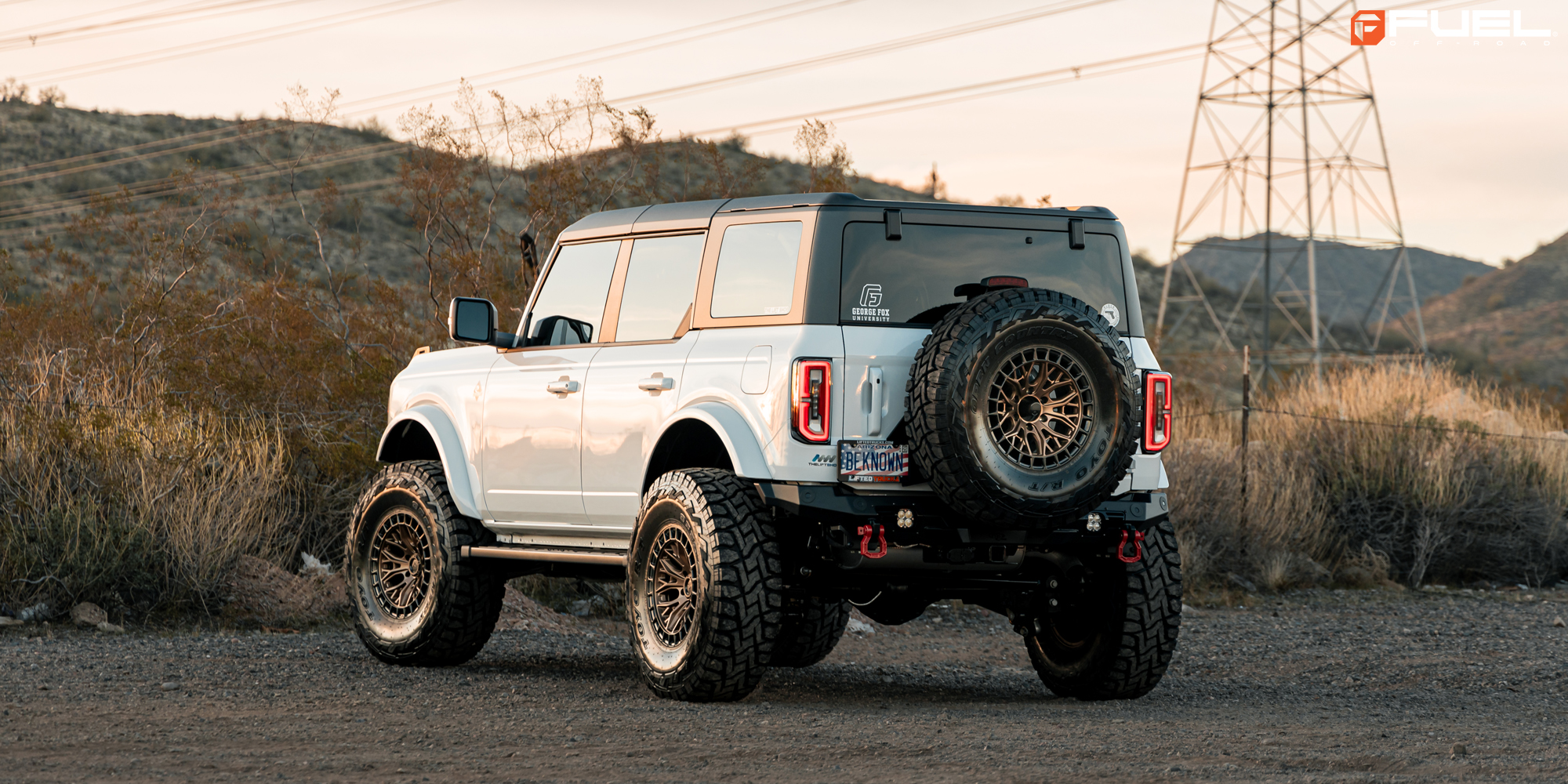 Ford Bronco | Fuel 1-Piece Wheels Sigma - FC869ZB Gallery | Seaside Customz