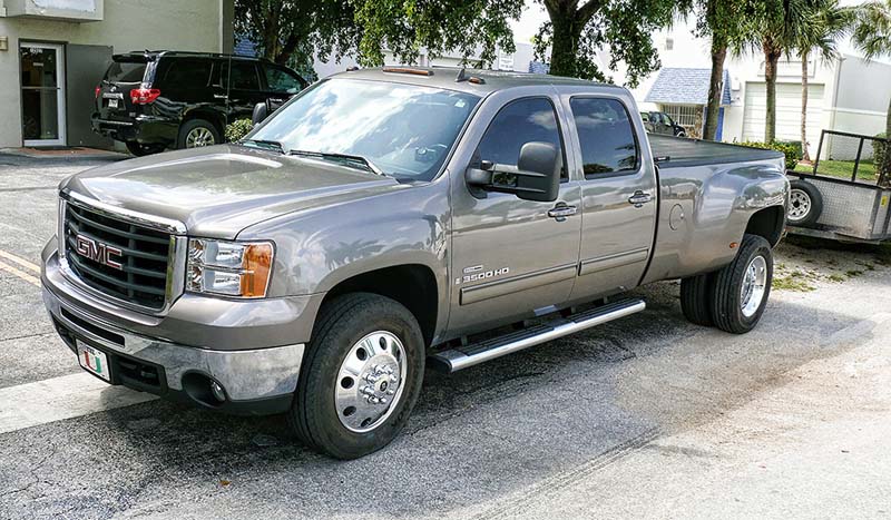 2008 GMC Sierra 3500 HD Dual Rear Wheel with American Force Dually With Adapters Series 1 Classic DRW