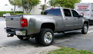 GMC Sierra 3500 HD Dual Rear Wheel with American Force Dually With Adapters Series 1 Classic DRW
