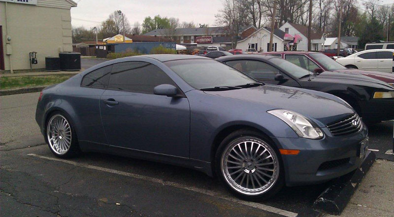 Infiniti G35 TSW Silverstone