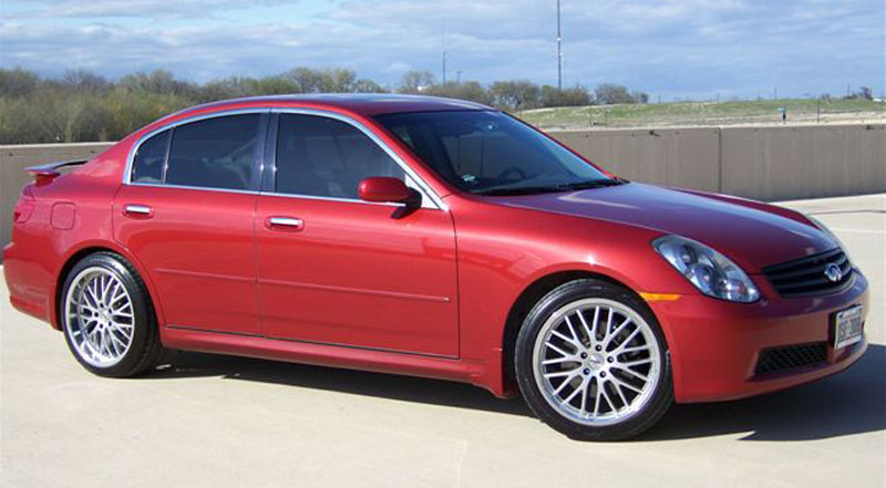 Infiniti G35 TSW Snetterton