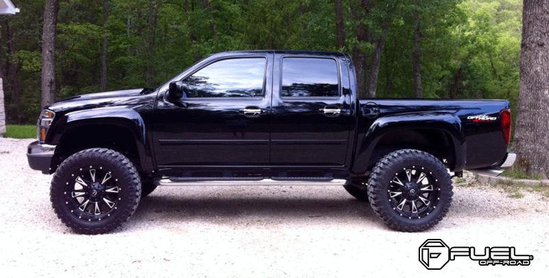  GMC Canyon with Fuel 1-Piece Wheels Throttle - D513 