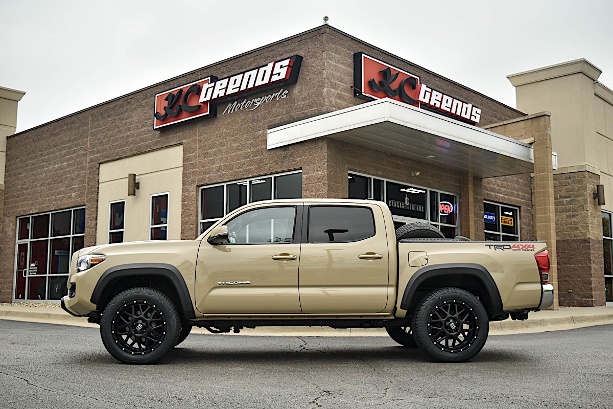 Toyota Tacoma with XD Wheels XD201 Grenade