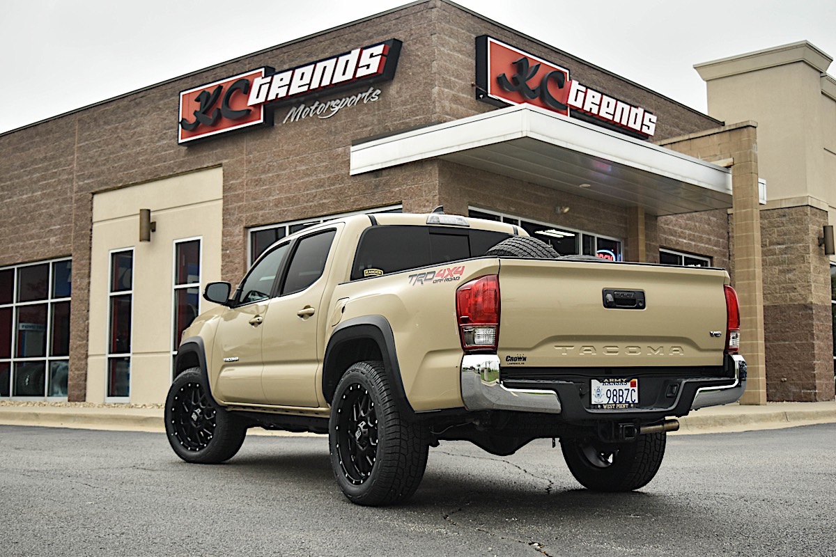 Toyota Tacoma with XD Wheels XD201 Grenade