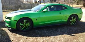 Chevrolet Camaro with Status Wheels S835 Fantasy