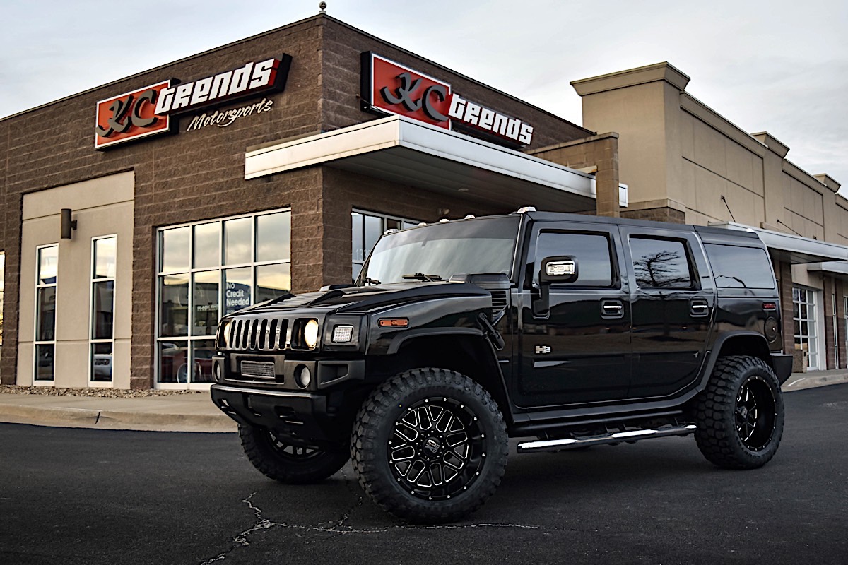 Hummer H2 with XD Wheels XD820 Grenade