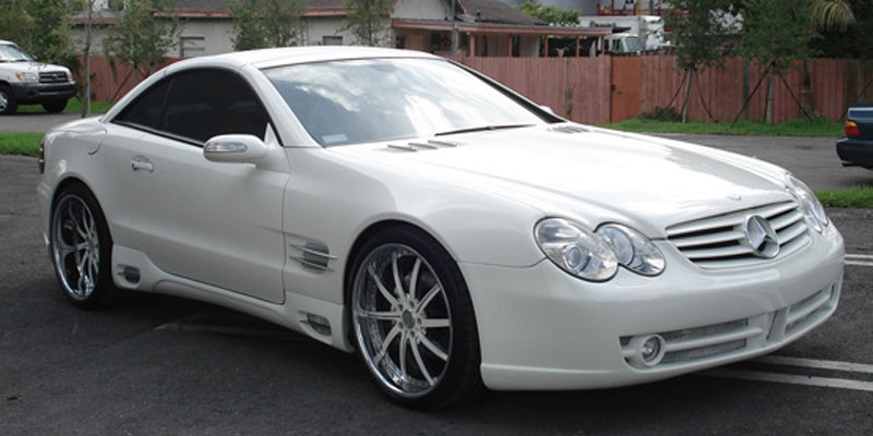 Car | Mercedes-Benz SL500 on Vellano VSV Wheels | California Wheels