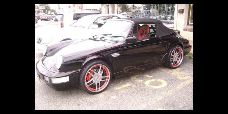 Porsche 911 Carrera Cabriolet Vellano Wheels VSW