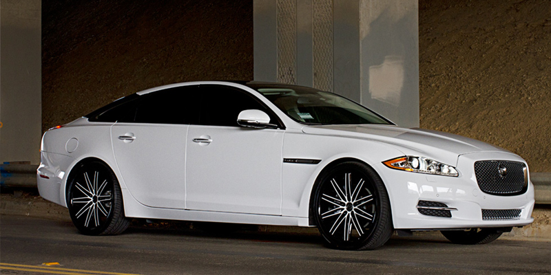 Car | Jaguar XJ75 on Asanti Black ABL-10 Wheels | California Wheels