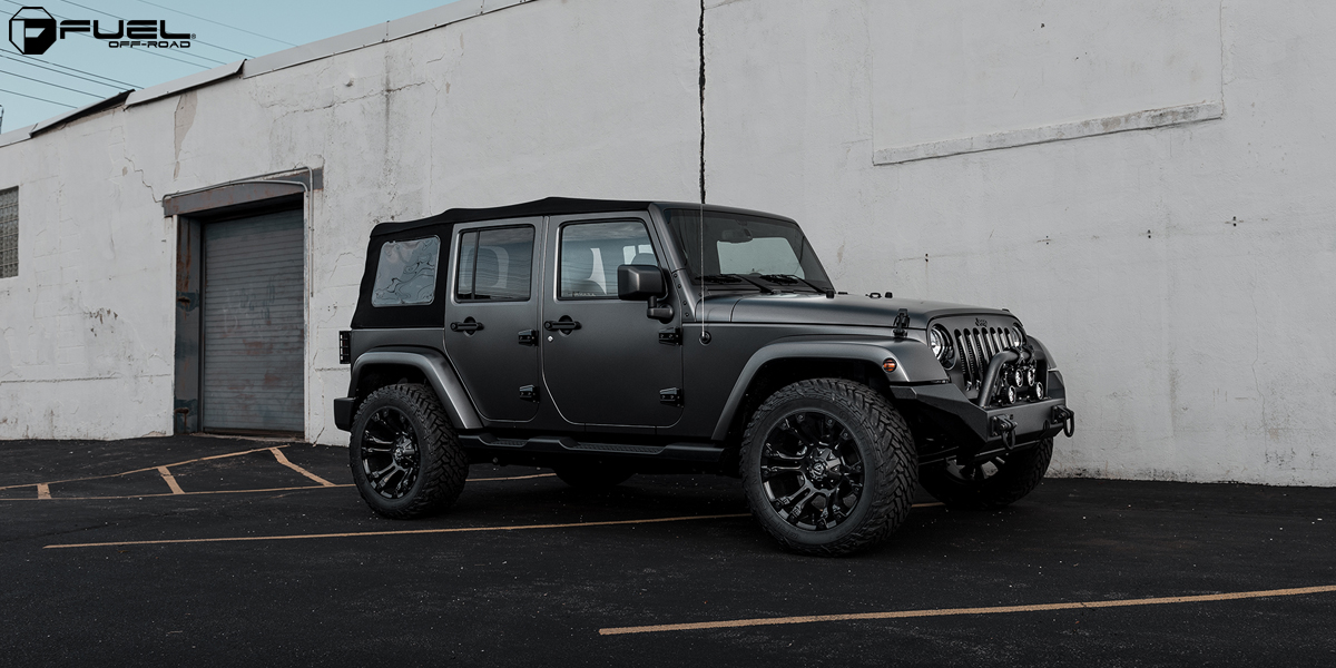 Jeep Wrangler Vapor - D560 Gallery - Fuel Off-Road Wheels