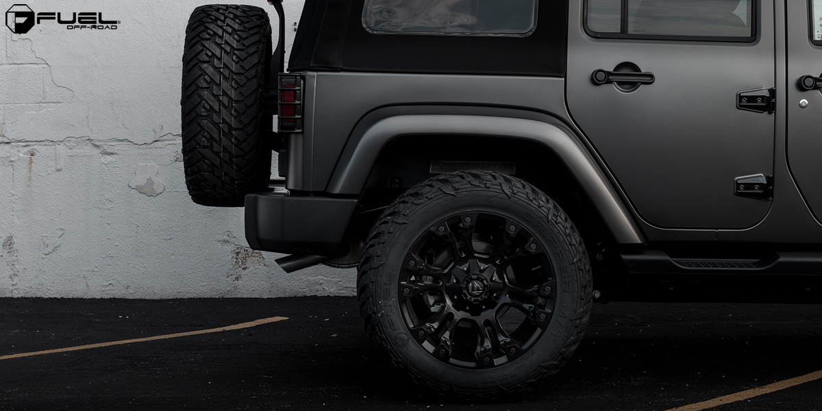 Jeep Wrangler Vapor - D560 Gallery - Fuel Off-Road Wheels