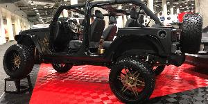 Jeep Wrangler with Asanti Off-Road AB200