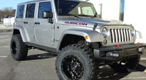 Jeep Rubicon with Fuel 1-Piece Wheels Hostage - D531 