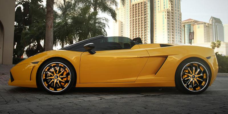 Lamborghini Gallardo Amani Wheels Trifecta