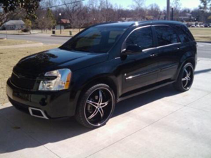  Chevrolet Equinox with 2Crave Black Diamond No14