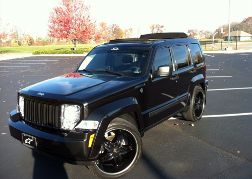  Jeep Liberty with 2Crave Black Diamond No5